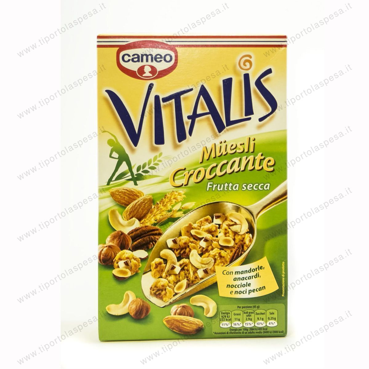 Vitalis Muesli Mix Frutta Secca Cameo Tiportolaspesa It