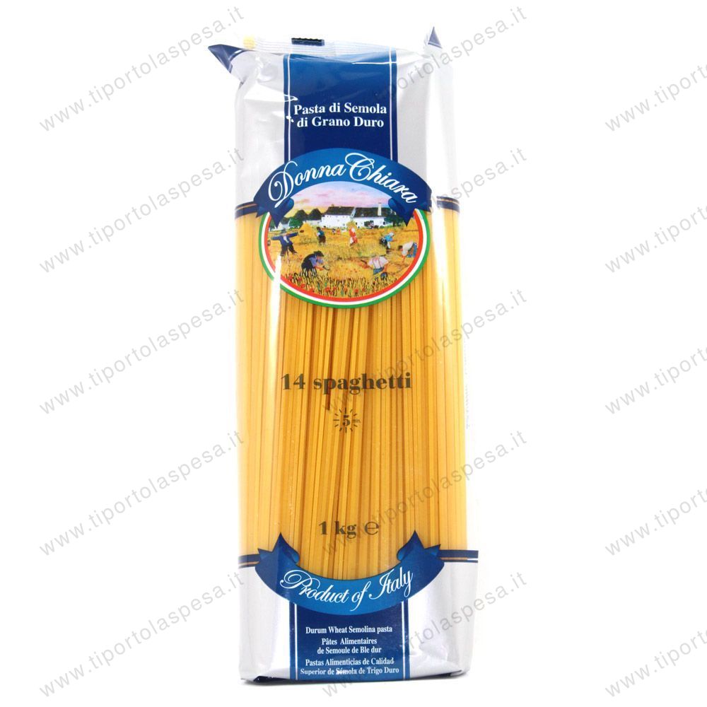 Pasta semola Donna Chiara spaghetti nr.14 kg.1 