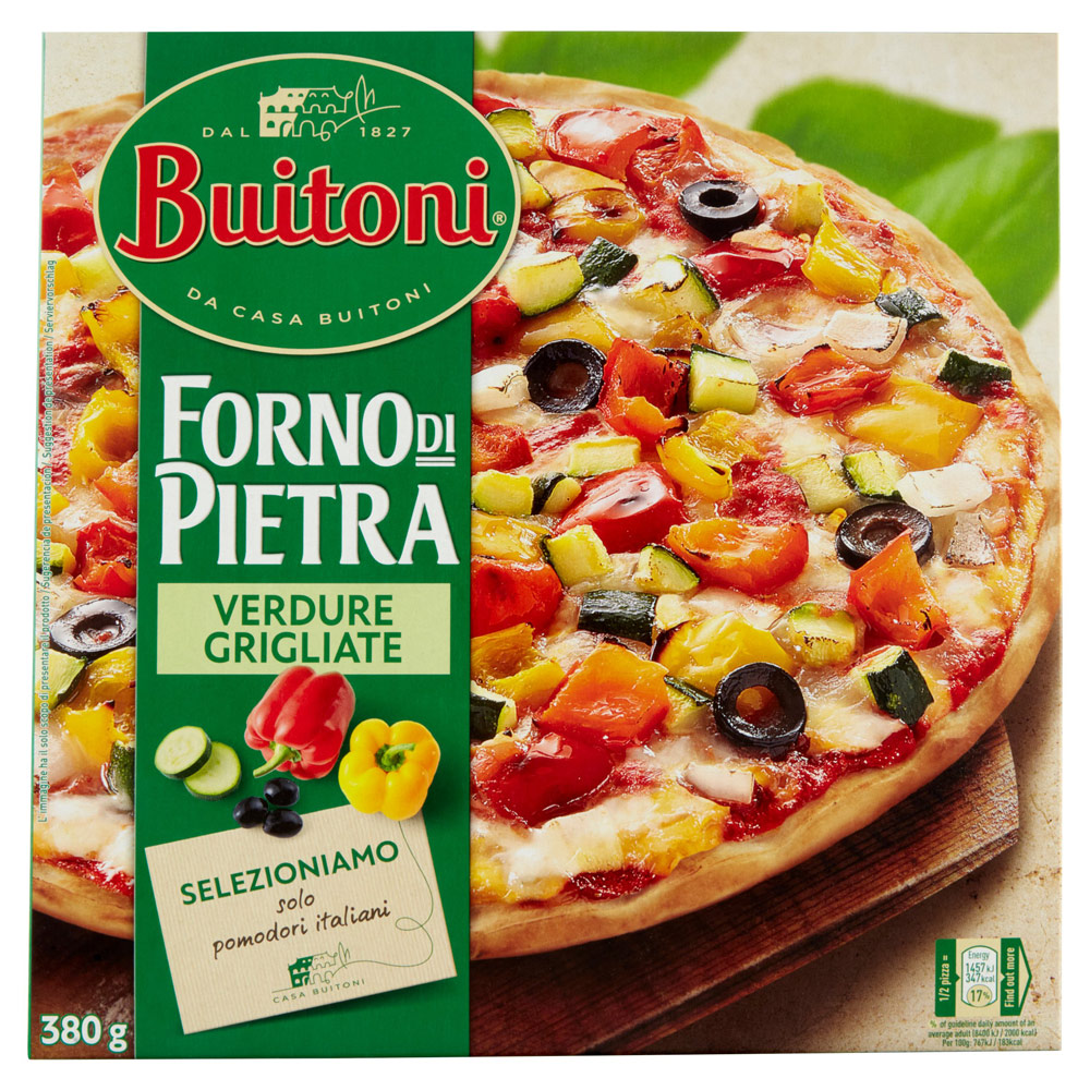 Pizza Integrale Verdure Grigliate Bio Surgelata