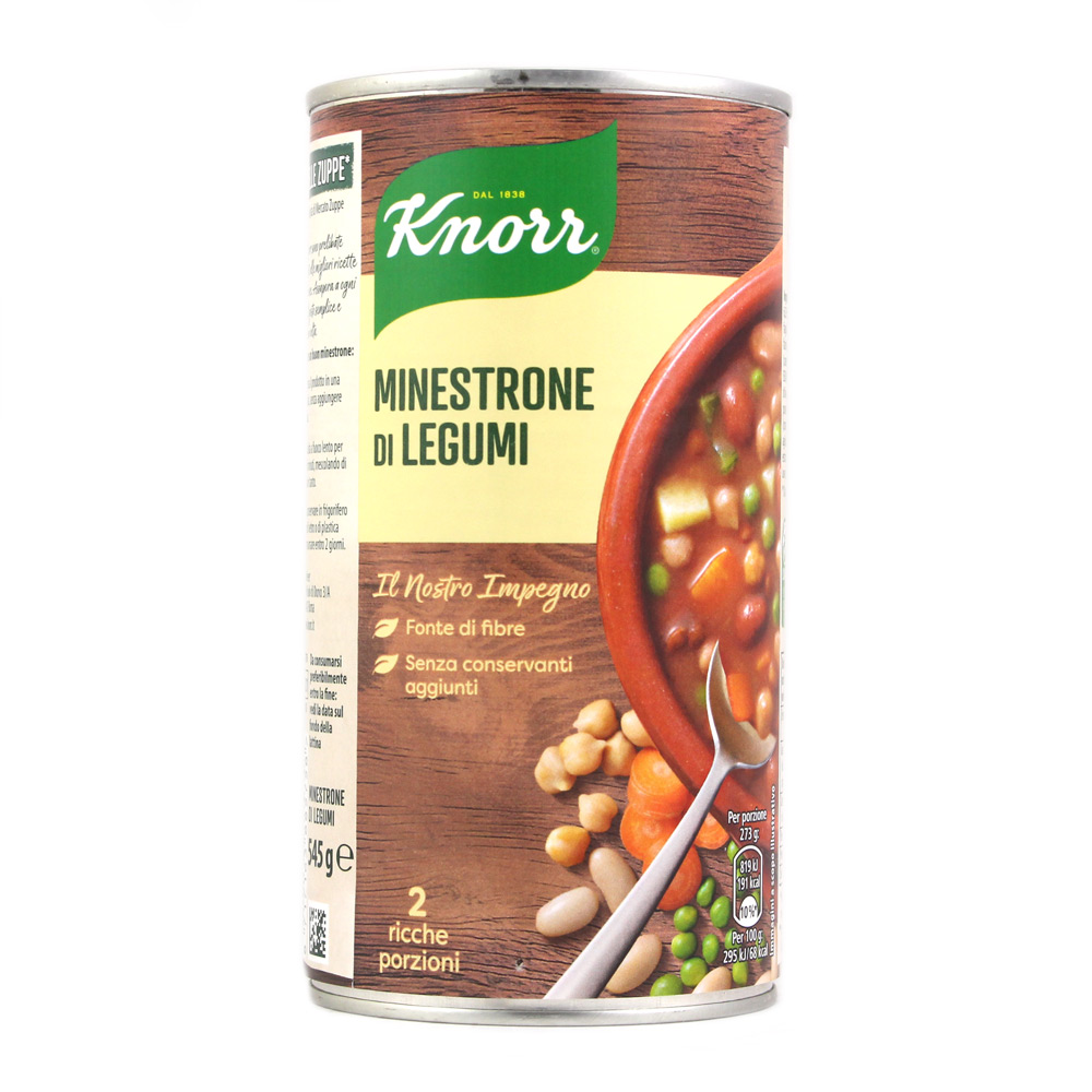 Minestrone di legumi Knorr gr.545 